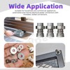 Swpeet 400Pcs 4 Styles #6#8#10 1/4" 5/16" 3/8" SAE Stainless