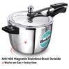 HAWKINS Triply Stainless Steel Pressure Cooker, Inner Lid Cooker, (HSST45)