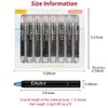 evpct 8Pcs Cream Eye Shadow Brightener Sticks Set for Eyes,