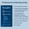 Auraglow Teeth Whitening Strips, Sensitive Whitening Strips, 14 Whitening Treatments,