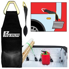 Truck Buddiez EZ Bed Anchor 4pk– Easily Secures Your Ratchet Straps, Tie Downs, or Cargo Straps to Your Truck Bed Tailgate in Seconds!