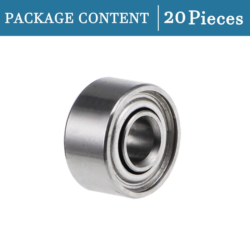 QUARKZMAN 681XZZ 1.5 x 4 x 2 mm Ball Bearings