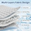 FunFurry Cooling Mat for Dogs，44"X32" Extra Large Pet Pad，Q-Max>0.5 Rapid