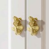 JSBWSFA 2 Pcs Goldfish Cabinet Knobs，Animal knobs Cabinets and Drawers