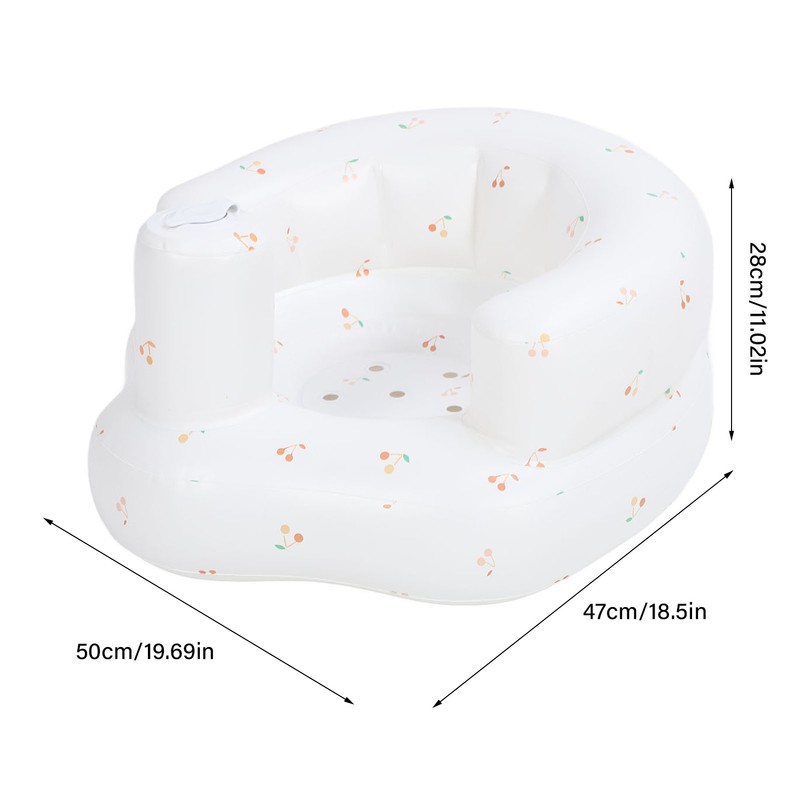 Baby Inflatable Couch Chair PVC Spine Protection Comfortable Portable Baby