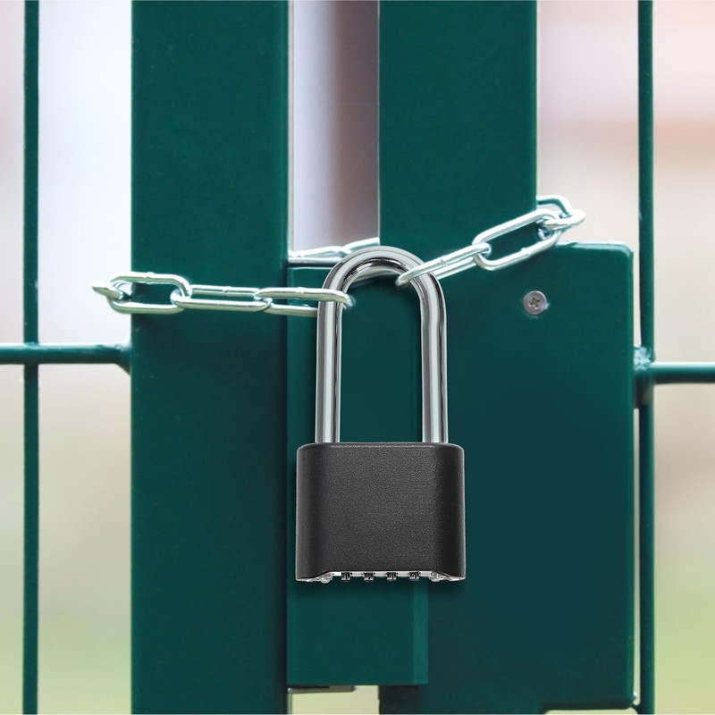 Hiceeden 2 Pack 4 Digit Heavy Duty Combination Lock, 2.5