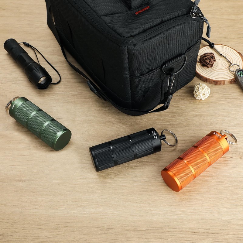 MEECN Three-Layer Aluminum Waterproof Pill case Pill Holder can Store