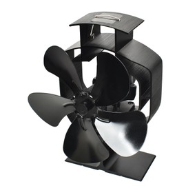 Sunpercy Stove Fan, Oscillating Type, 5 Pieces, No Power Supply Required, Wood Stove