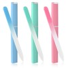 Pack of 3 Professional Nail Files, Glass Nail Files, Fingernail