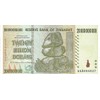 Zimbabwe 20 Billion Dollar Banknote 2008 P 86