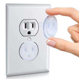 KP KOOL PRODUCTS Plug Covers for Electrical Outlets - Socket and Safety Protectors for Baby Proofing - Baby safety - Pack of 40