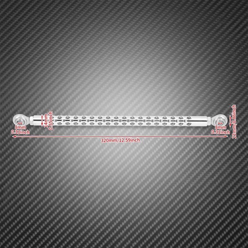 HCmotorku Motorcycle Shift Linkage Gear Shifter Linkage Fit for Harley