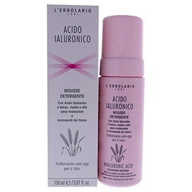 L'Erbolario HyaluronsÃ¤ure Reinigungsmousse, 1er Pack (1 x 150 ml)