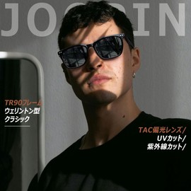 Joopin Wellington Women's Polarized Sunglasses for Driving UV 400 UV Protection, gloss black