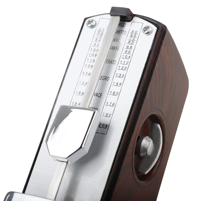 Gokelomg Piano Mechanical Metronome Electronic Retro Design Ideal for Guitar,