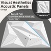Art3dwallpanels 24" X 24" Acoustic Panels 6 Pack Soundproof Wall