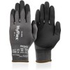 Ansell HyFlex 11-840 Professional Work Gloves, Abrasion Resistant Nitrile Coating