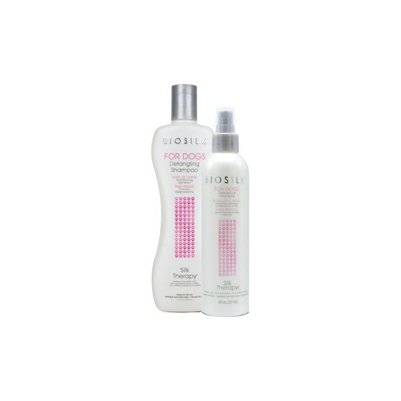 BioSilk Therapy Detangling Plus Shine Mist Dogs + Silk Detangling