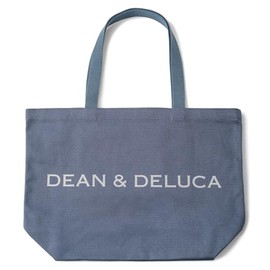 DEAN & DELUCA Charity Tote Bag Blue Gray Large 2023