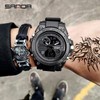 SANDA Sanda 739 outdoor sports dual display movement multi-kinetic electronic