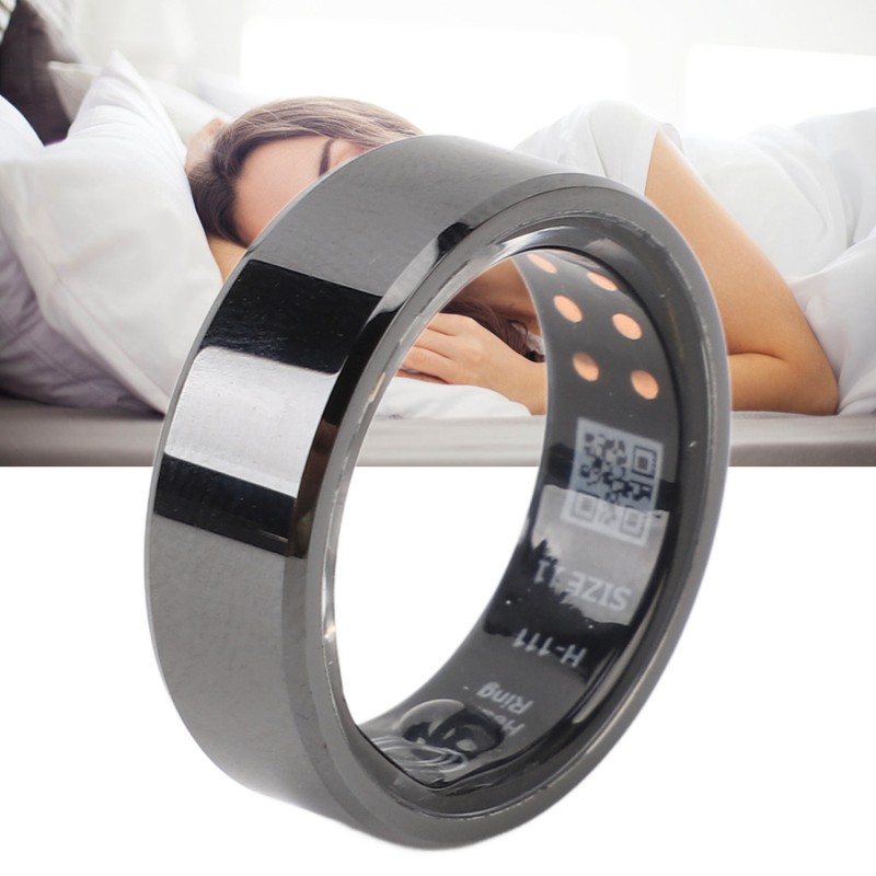 Smart Ring Step Counter Sleep Quality Monitoring Ring Wireless Charging