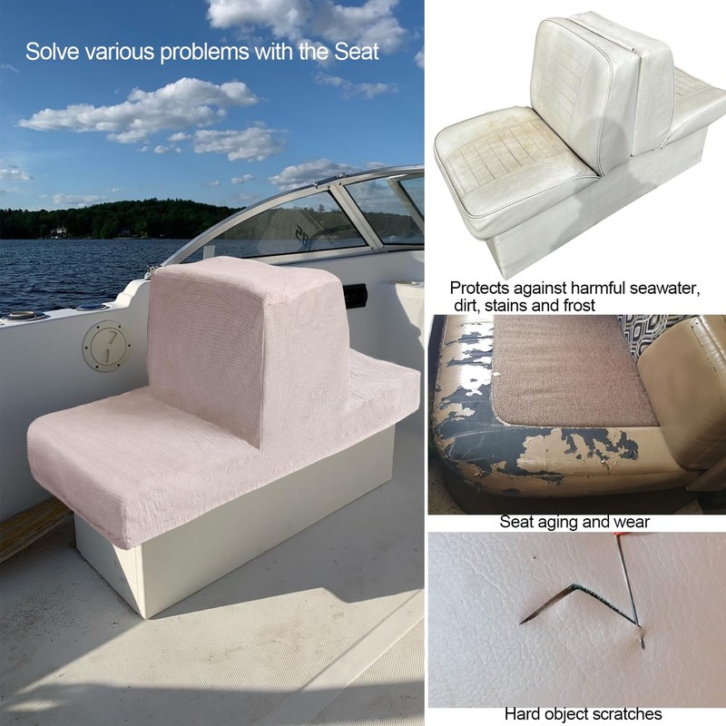 CC LOT 2 Sets Back to Back Boat Seat Covers
