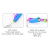 Auxiliary Spoon 360° Flexible Rotation Head Safe Practical Eating Spoon