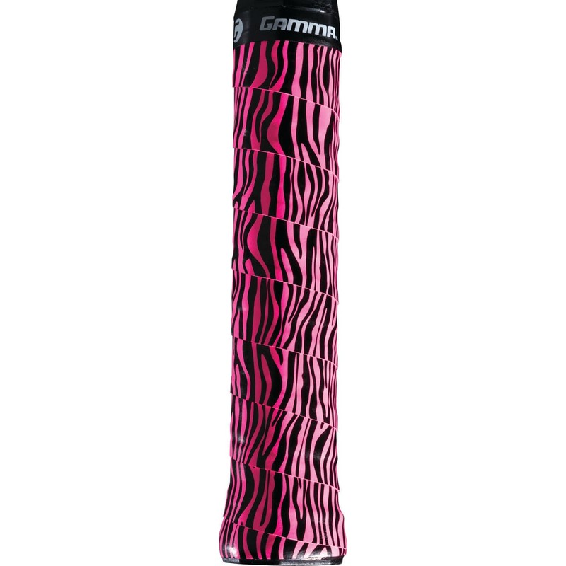 Gamma Grip Overgrip Neon Safari 3 Pack of Zebra, Leopard,