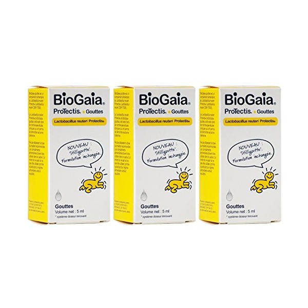 Biogaia Solution Buvable Enfant Stilligoutte 5ml Lot de 3