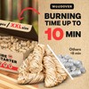 150 pcs Large Fire Starters for Fireplace, Natural Fire Starter