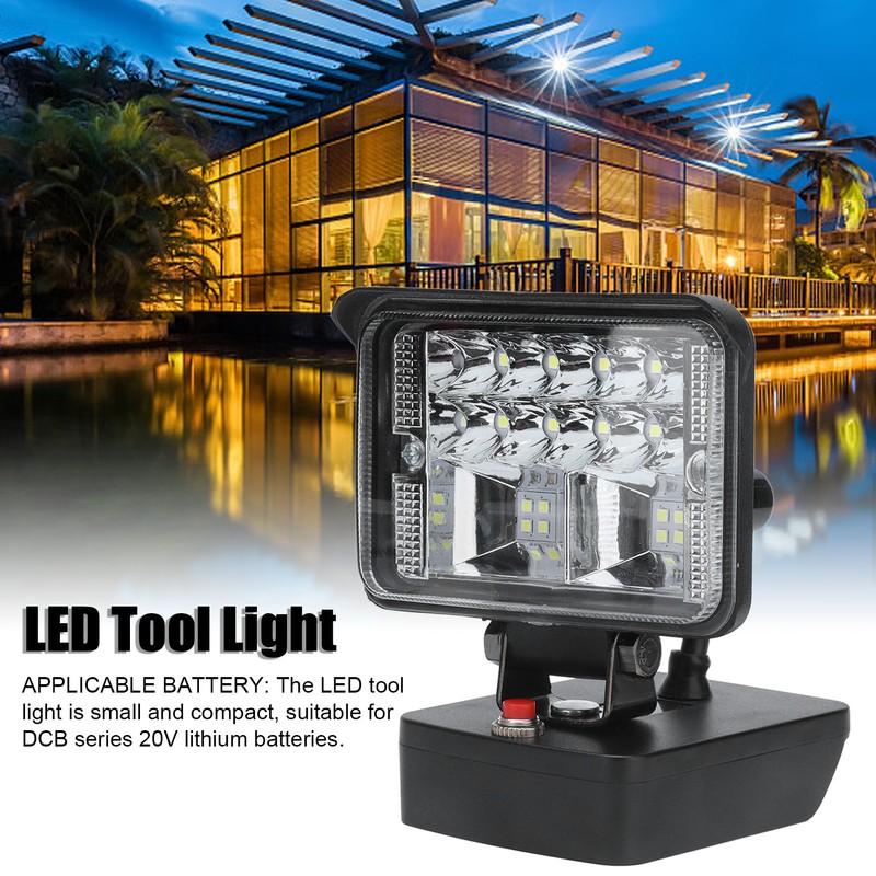 11W LED Tool Light Adjustable Flashing Outdoor Lighting Lamp for