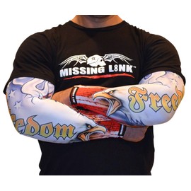 Missing Link SPF 50 American Freedom ArmPro (Red/White/Blue, Large)