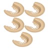 5 Pieces Semicircular Oscillating Saw Blade Cutting Surface Oscillating Multi