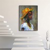 DIY 5D Diamond Painting Kits African Girl Full Drill Round