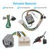 WATERWICH 4-Pin Trailer Wiring Harness Compatible with Toyota Highlander 2020-2024