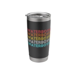 Vintage Retro Waterboys Stainless Steel Insulated Tumbler