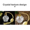 Topxome 100ml Clear Crystal Vintage Style Perfume Bottle Long Spray