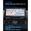 WEIPIN For 2021-2024 Armada (S/SV/SL/Midnight Edition/Platinum) Screen Protector 12.3 Inch