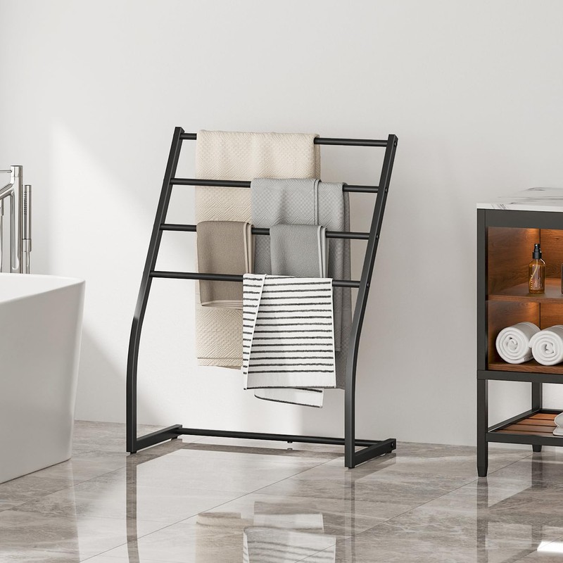 Honiter Towel Racks for Bathroom, Free Standing Towel Rack, Pool