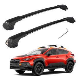 220lbs Roof Rack Cross Bars Compatible with Subaru Crosstrek Wilderness 2024 2025(NOT for Other Crosstrek Model), Adjustable Aluminum Heavy Duty Lockable Crossbars for Rooftop Cargo Luggage