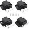 Self-Closing Push to Open Door Latches Hardware CBRIVE 4Pack Kitchen