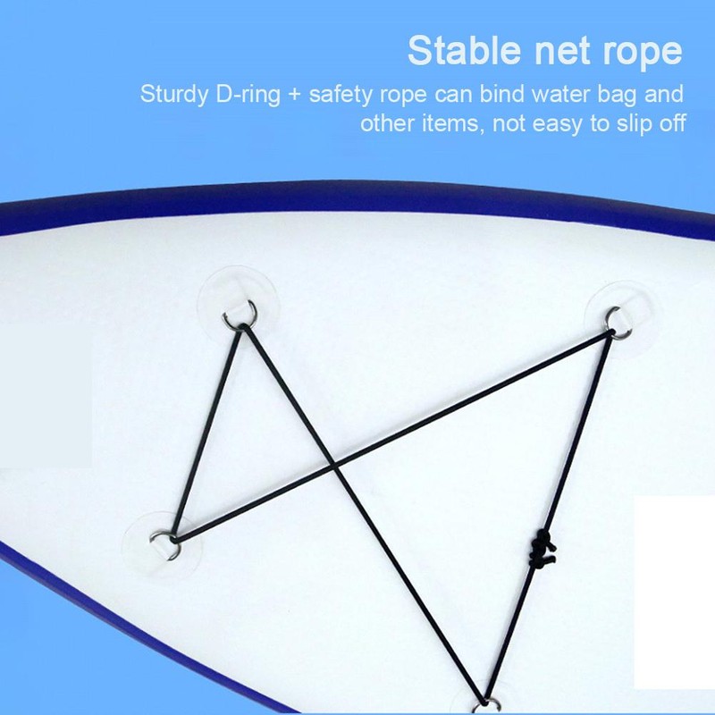 6 Pieces D Rings Patch for PVC Inflatable Boat Canoe