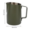 Milk Frothing Pitcher Slanting Mouth Food Grade Stainless Steel Milk
