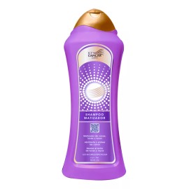 KJ Shampoo Matizador Para Realzar  Canas Luces Y Rayos 800ml Kj