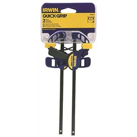 IRWIN Quick Grip 530062 4-1/2" Quick-Grip One-Handed Micro Bar Clamp 2 Count