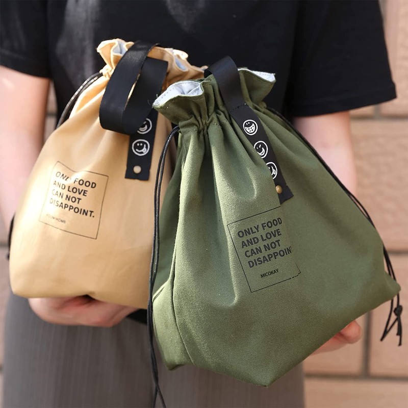 MICOKAY Reusable Lunch Bag for Men & Women Large Insulated
