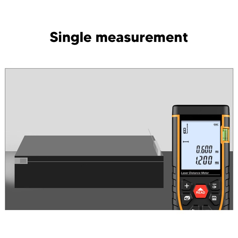 Laser Distance Meter High Accuracy Infrared HD LCD ABS Shell