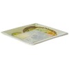 Boston International 8 Count Square Paper Dessert Plates, Napa White