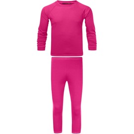 Manbi Kids Base Layer Supatherm Set (Raspberry, 13-14 yrs)