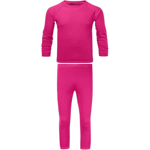 Manbi Kids Base Layer Supatherm Set (Raspberry, 13-14 yrs)